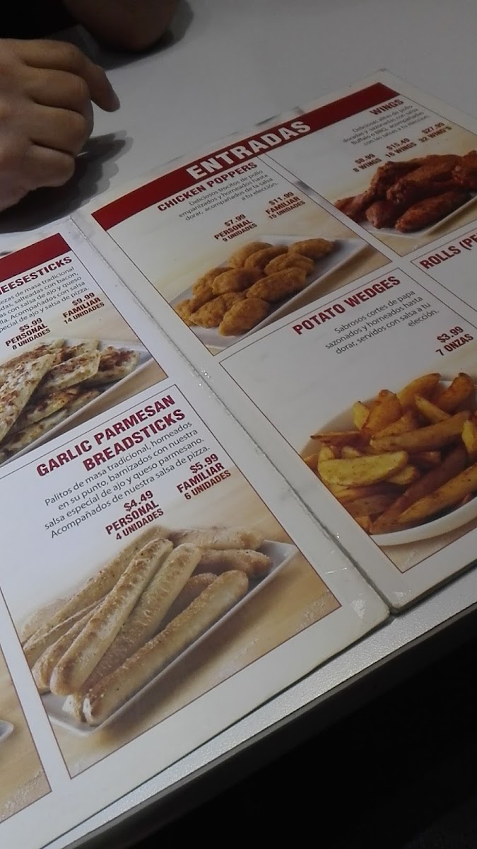 Menu Papa John's Pizza-1